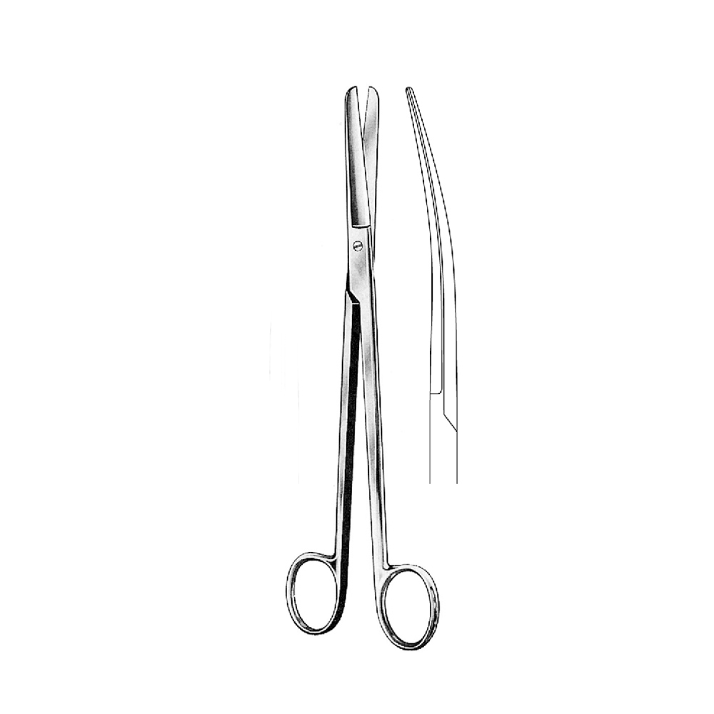 GYNECOLOGICAL SIMS SCISSOR CVD  20.0cm  