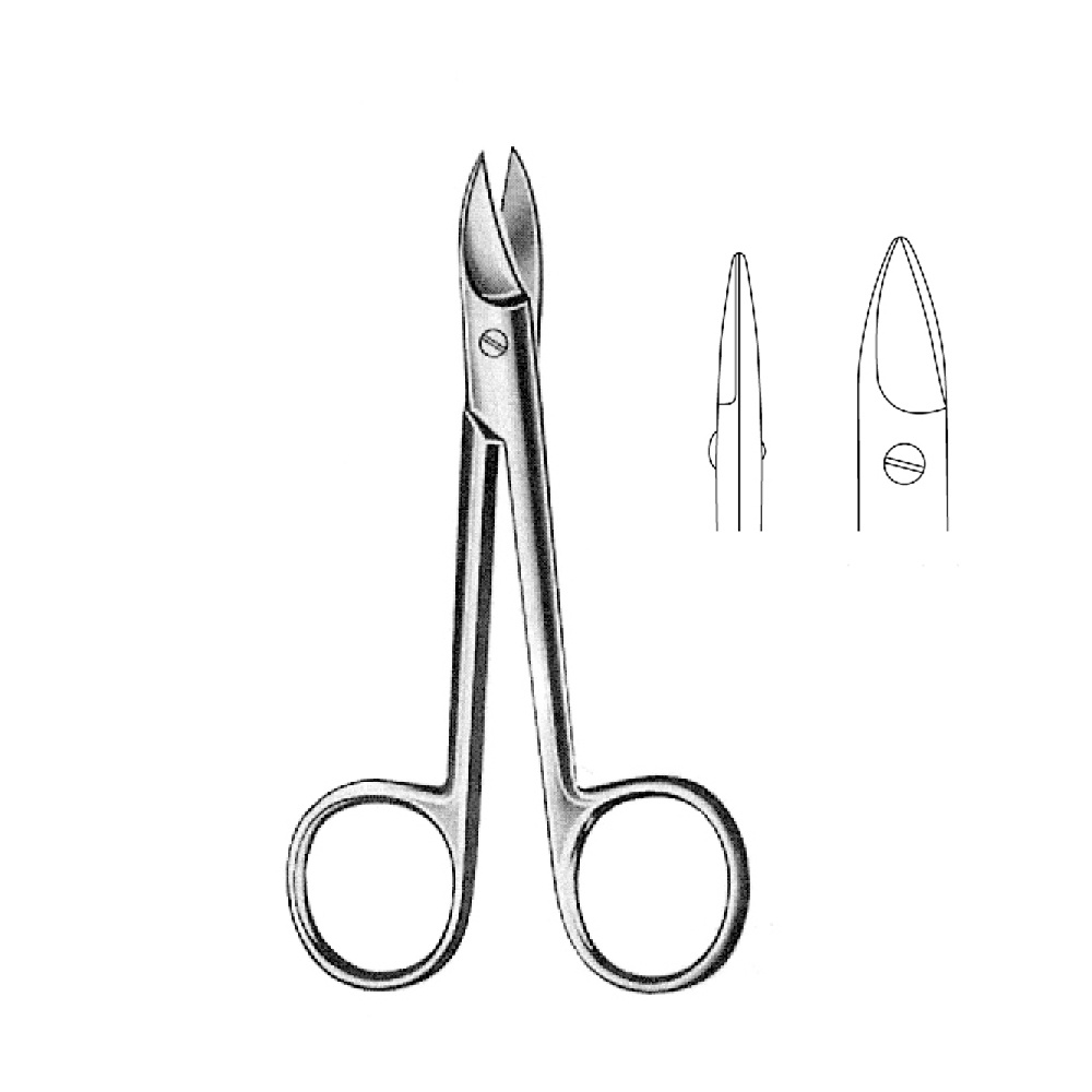 BEEBEE SCISSOR ( saw edge )  STR  12.0cm