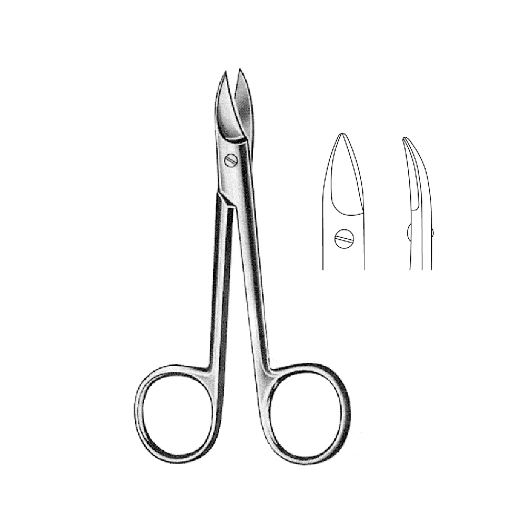 BEEBEE SCISSOR ( saw edge )  CVD 12.0cm