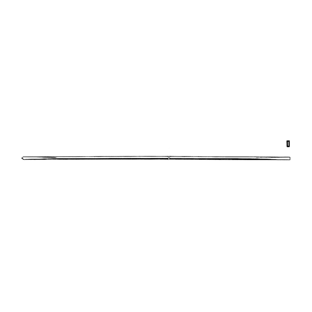 STEINMANN PINS  KIRSCHNER lancet point flat end  100 mm  1.2mm ø