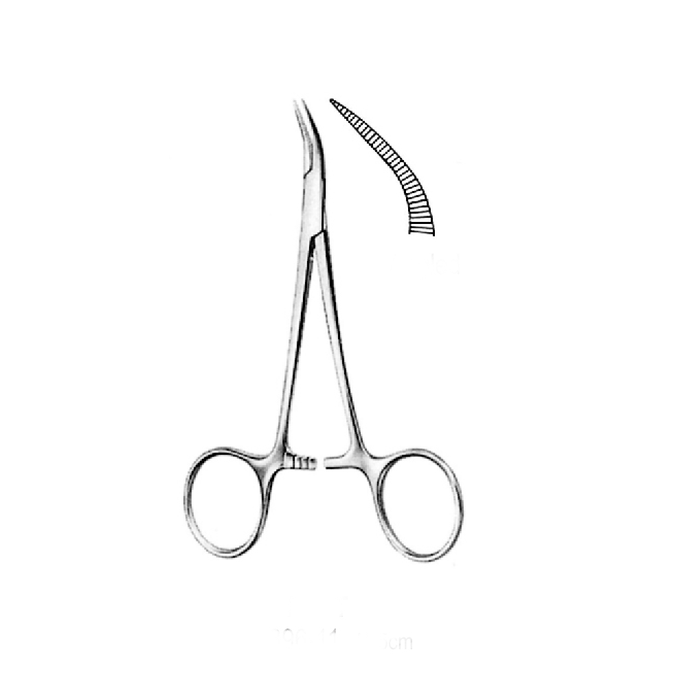 SPLINTER FORCEPS  PEET  11.5cm     Angled