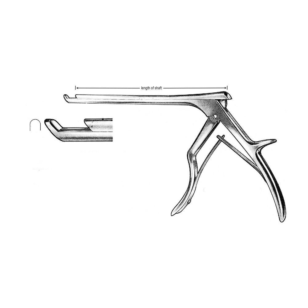 INTERVERTEBRAL DISC RONGEURS COLCLOUGH (Richter) length of shaft 20.0cm  5mm