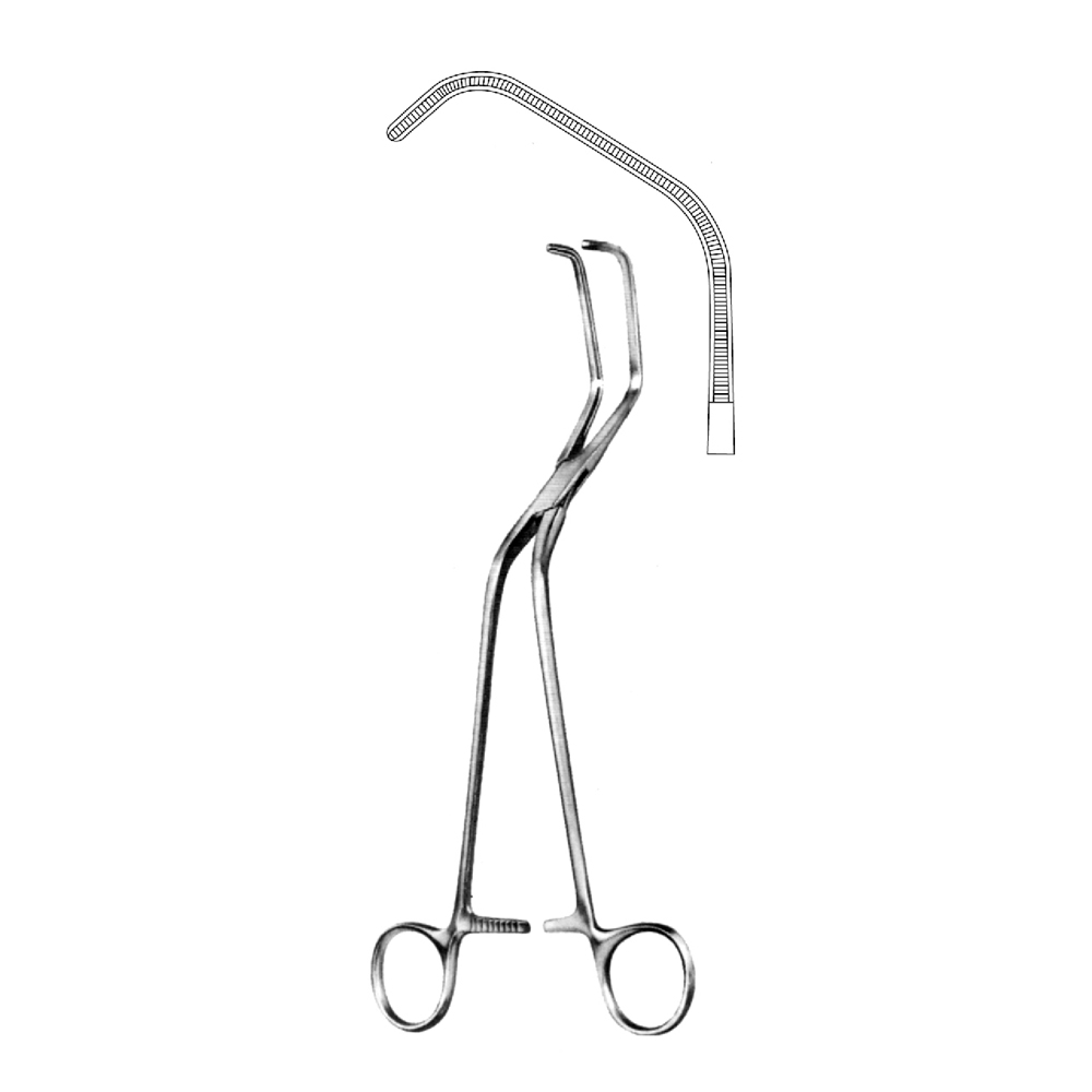 AORTIC OCHSNER CLAMPS  23.5cm