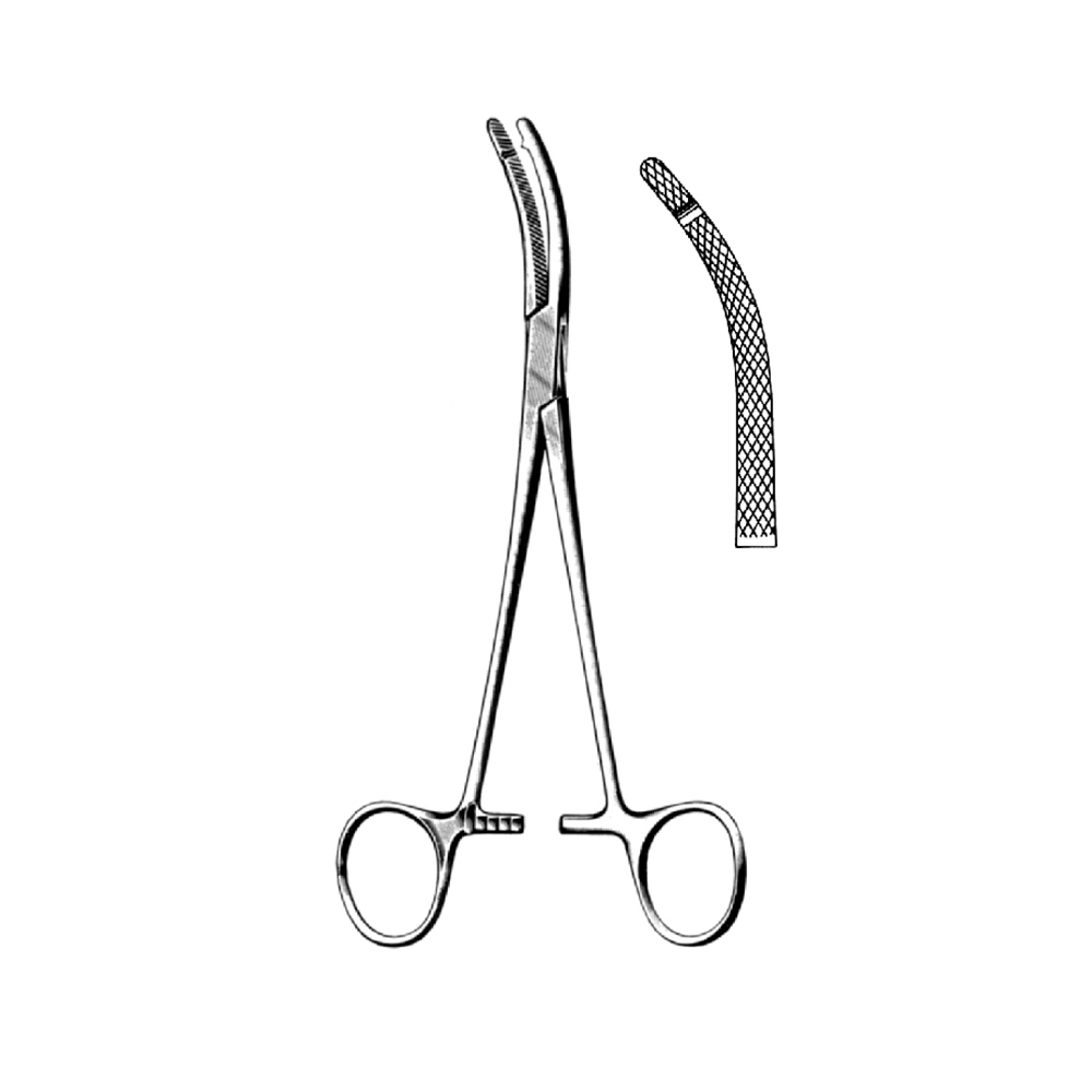 HYSTERECTOMY FORCEPS  HEANEY  21.0cm