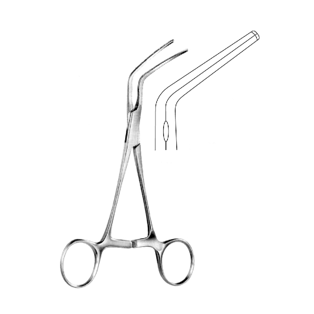 AORTIC SUBRAMANIAN CLAMPS  16.0cm   Right 