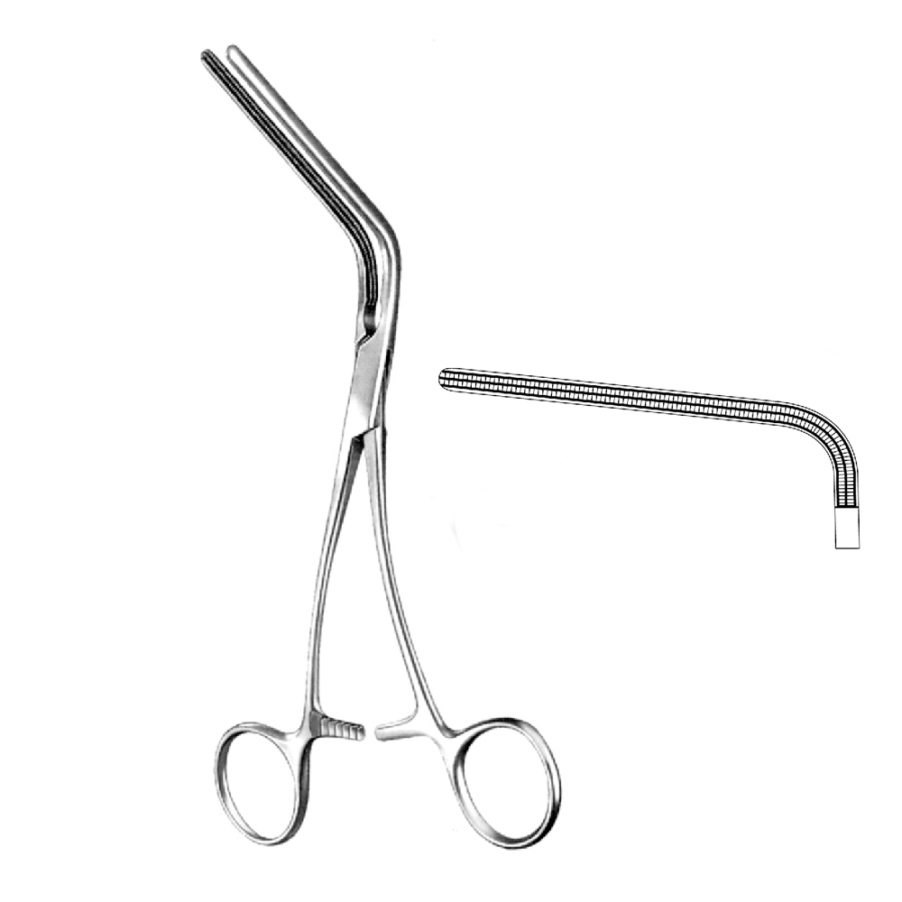 AORTIC MORRIS - DE BAKEY CLAMPS  23.0cm  