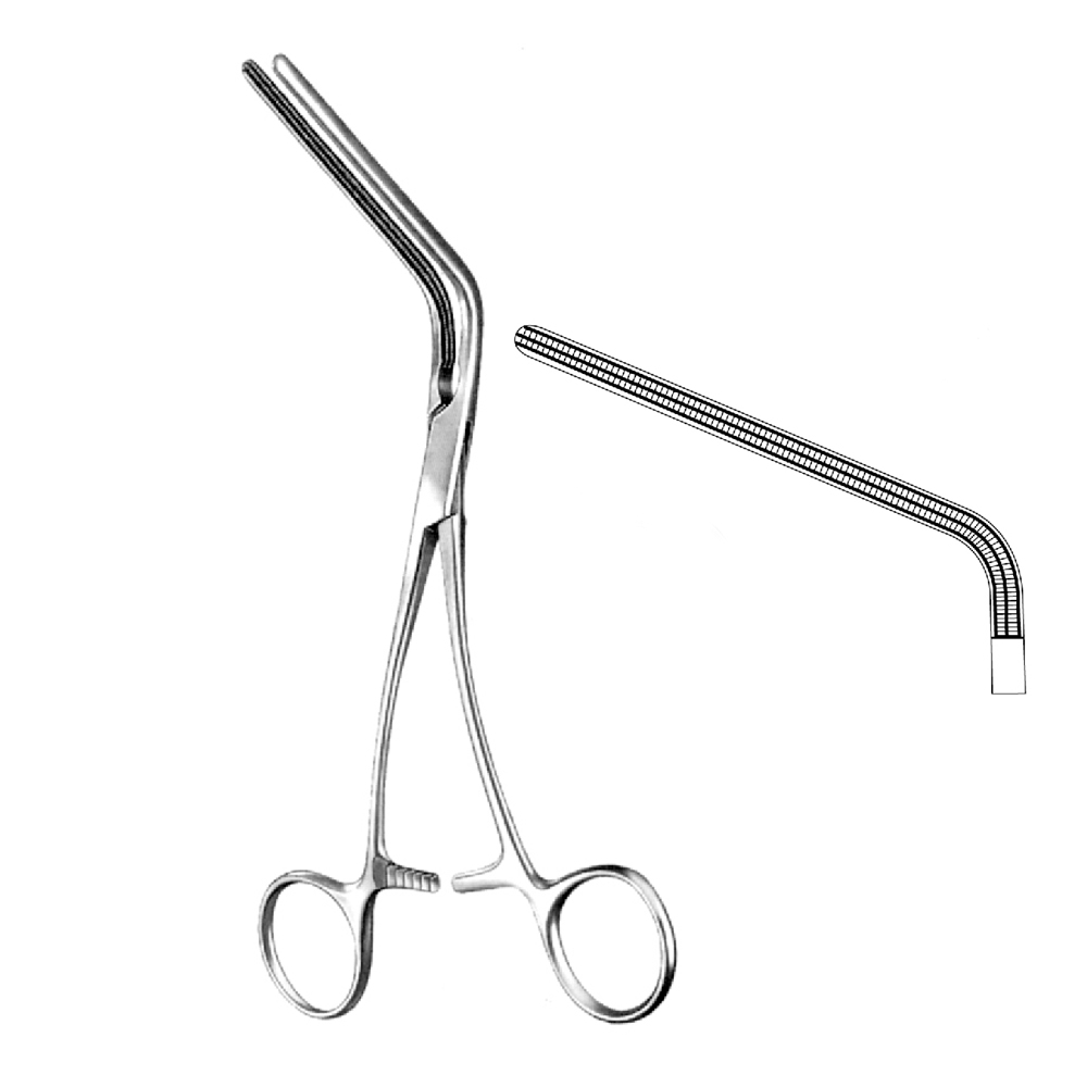 AORTIC MORRIS - DE BAKEY CLAMPS  25.0cm  