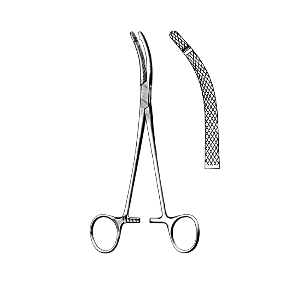 HYSTERECTOMY FORCEPS  HEANEY  23.0cm