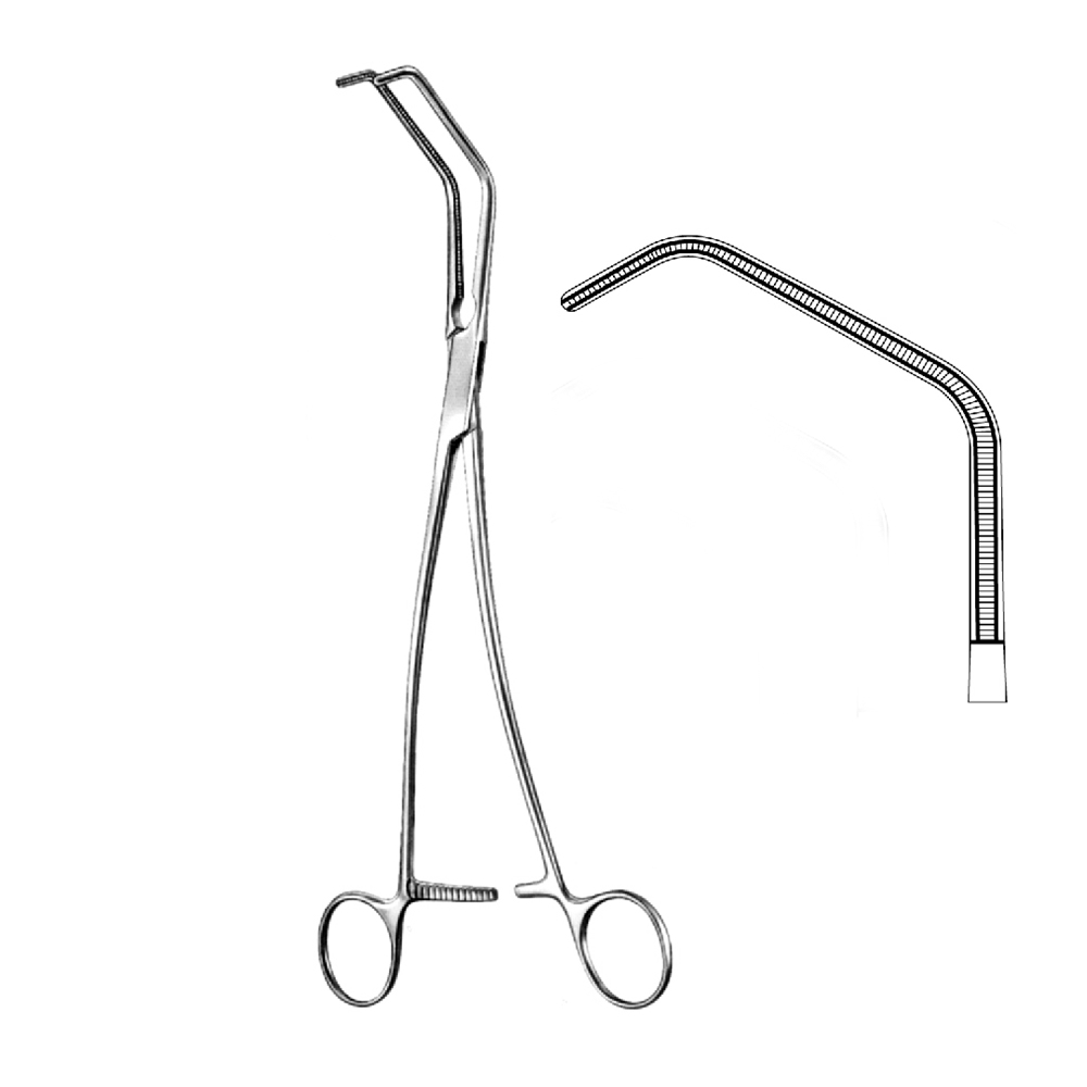 TANGENTIAL OCCLUSION SATINSKY CLAMPS  25.0cm  