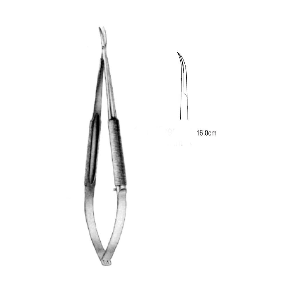 HEPP/SCHEIDEL  MICRO SCISSOR   16.0cm   Blunt