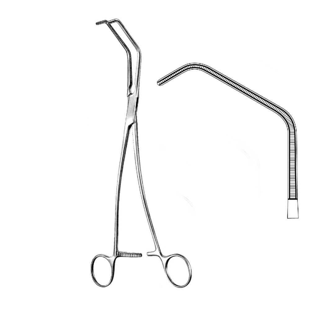 TANGENTIAL OCCLUSION SATINSKY CLAMPS  26.5cm  