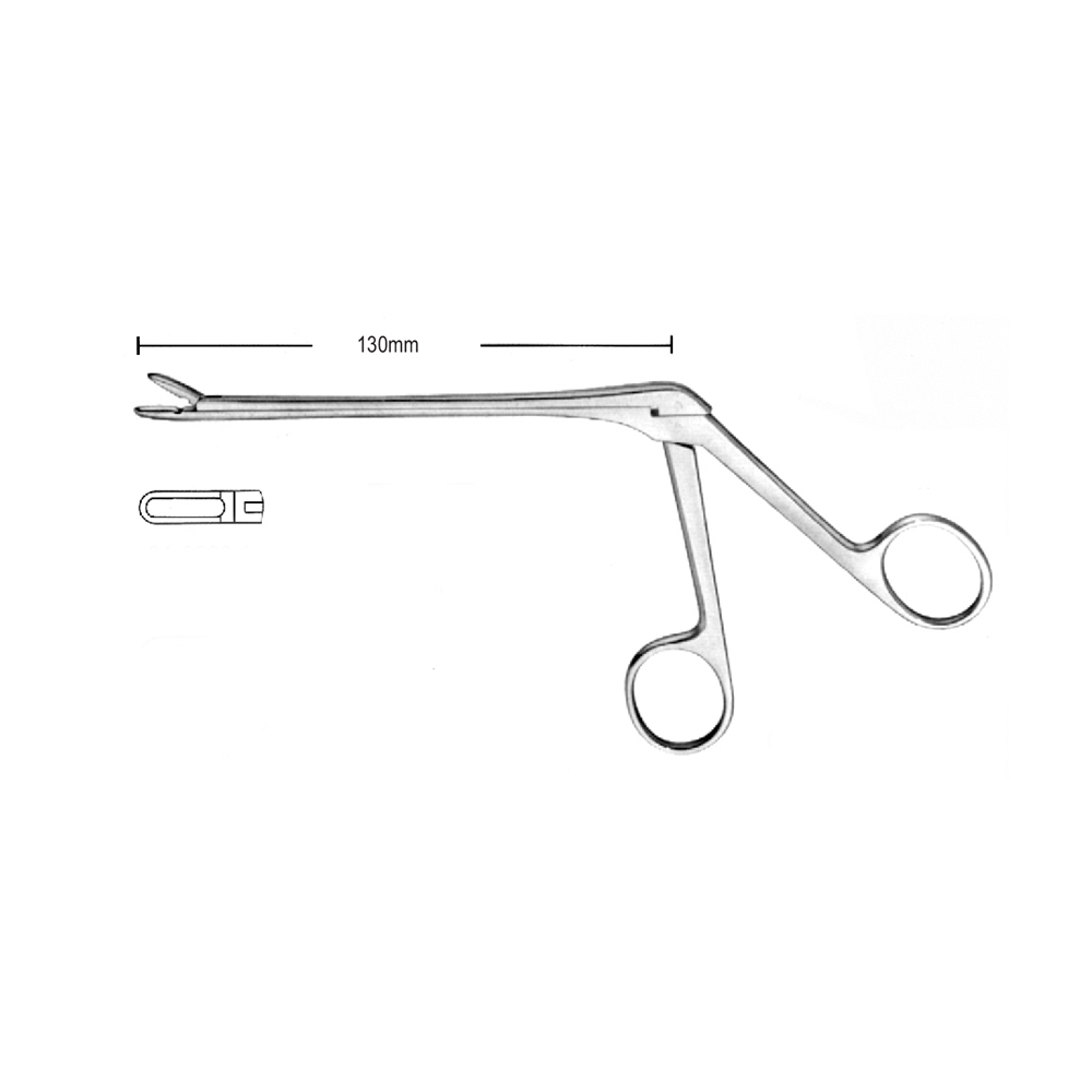 LAMINECTORMY RONGEURS CUSHING shaft length 130mm  4mm