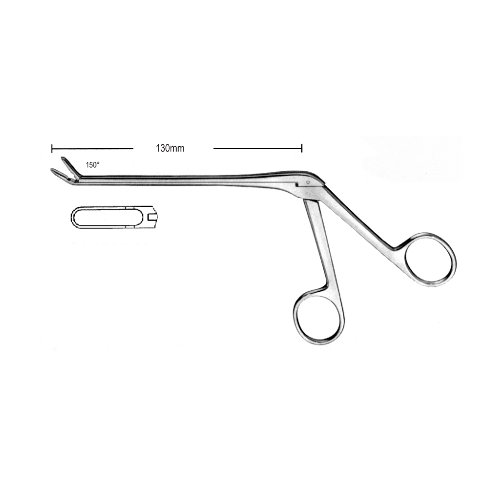 LAMINECTORMY RONGEURS CUSHING shaft length 130mm  4mm