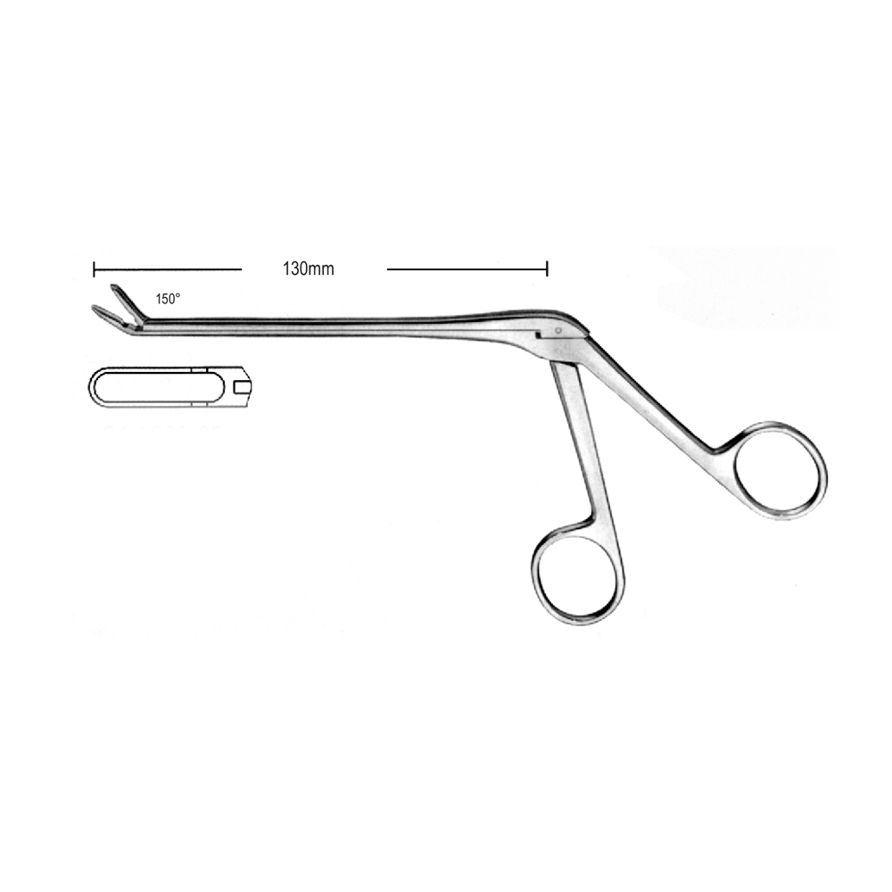 LAMINECTORMY RONGEURS CUSHING shaft length 130mm  5mm