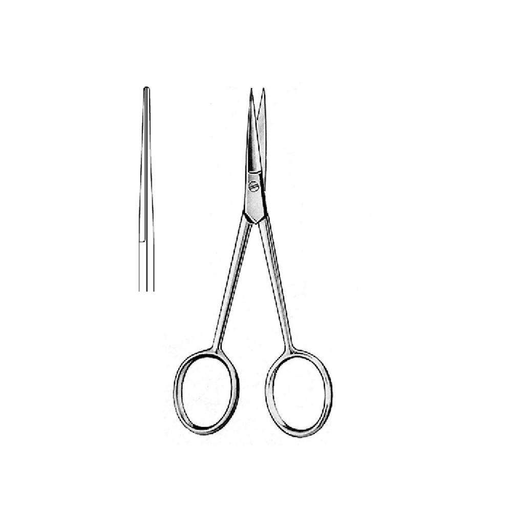 Operating and Gum Scissors  STR  11.0cm