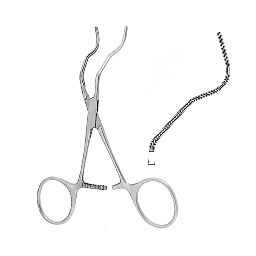 PERIPHERAL VASCULAR GREGORY CLAMPS  18.0cm