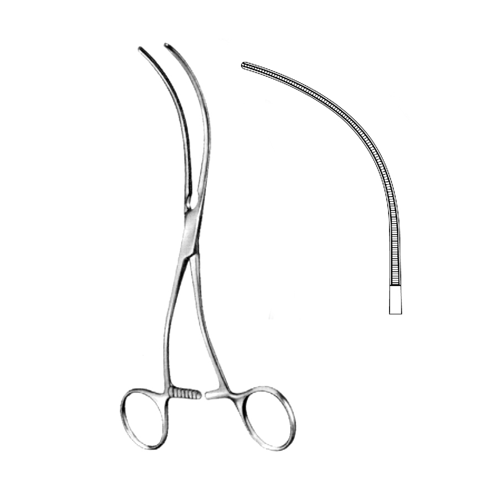 PERIPHERAL VASCULAR DE BAKEY CLAMPS  19.0cm