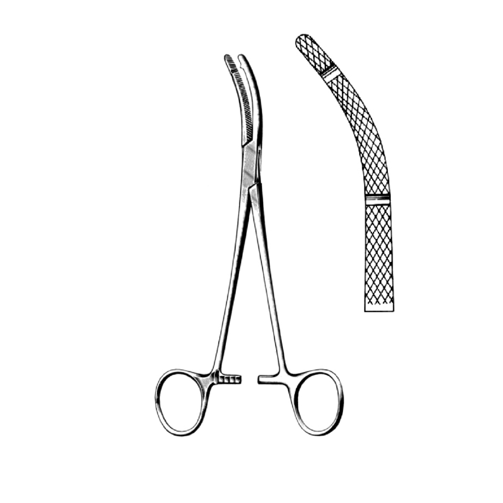 HYSTERECTOMY FORCEPS  HEANEY  23.0cm