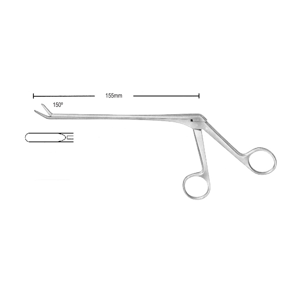 LAMINECTORMY RONGEURS CASPAR shaft length 155mm    3mm   150º