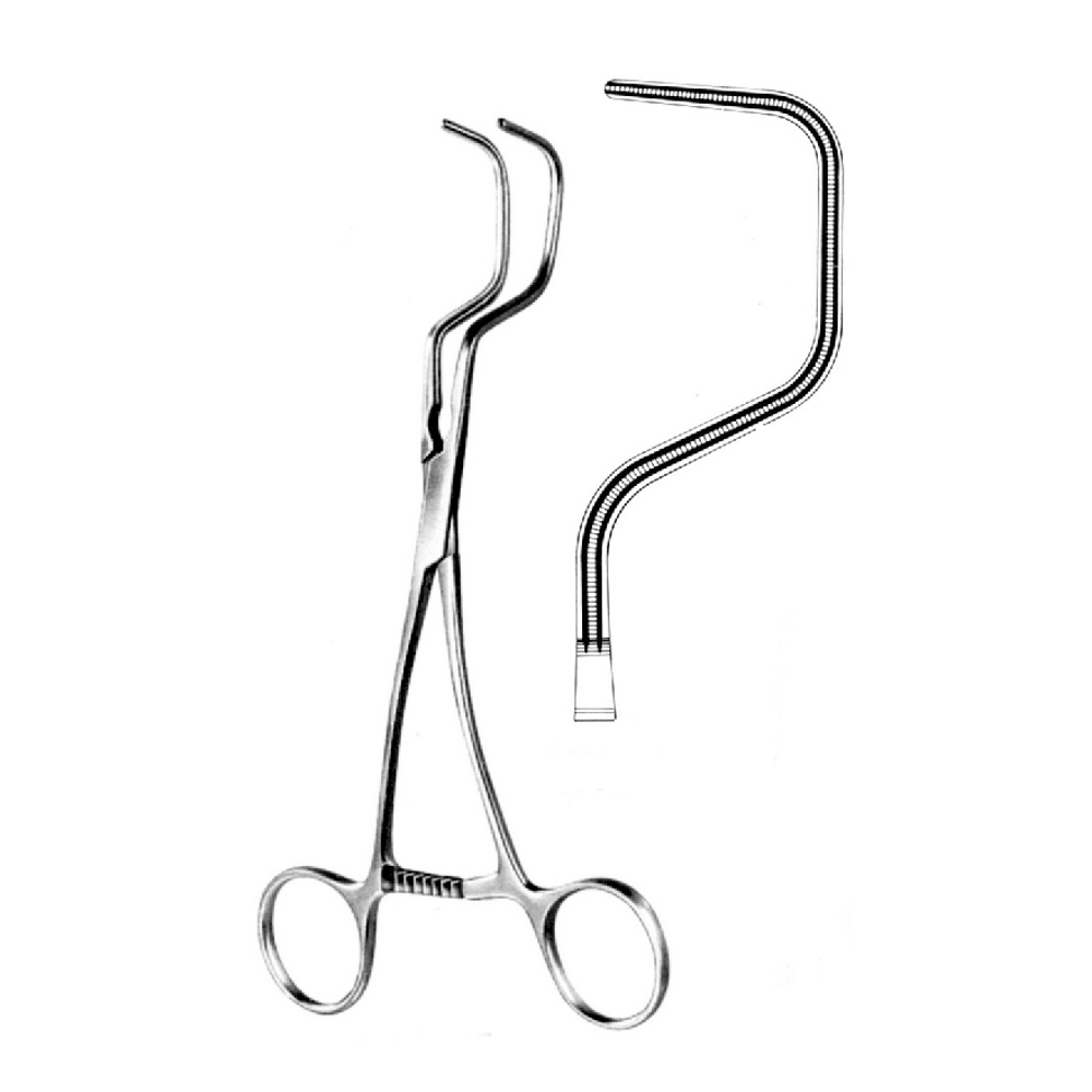 PERIPHERAL VASCULAR DALE CLAMPS  18.5cm