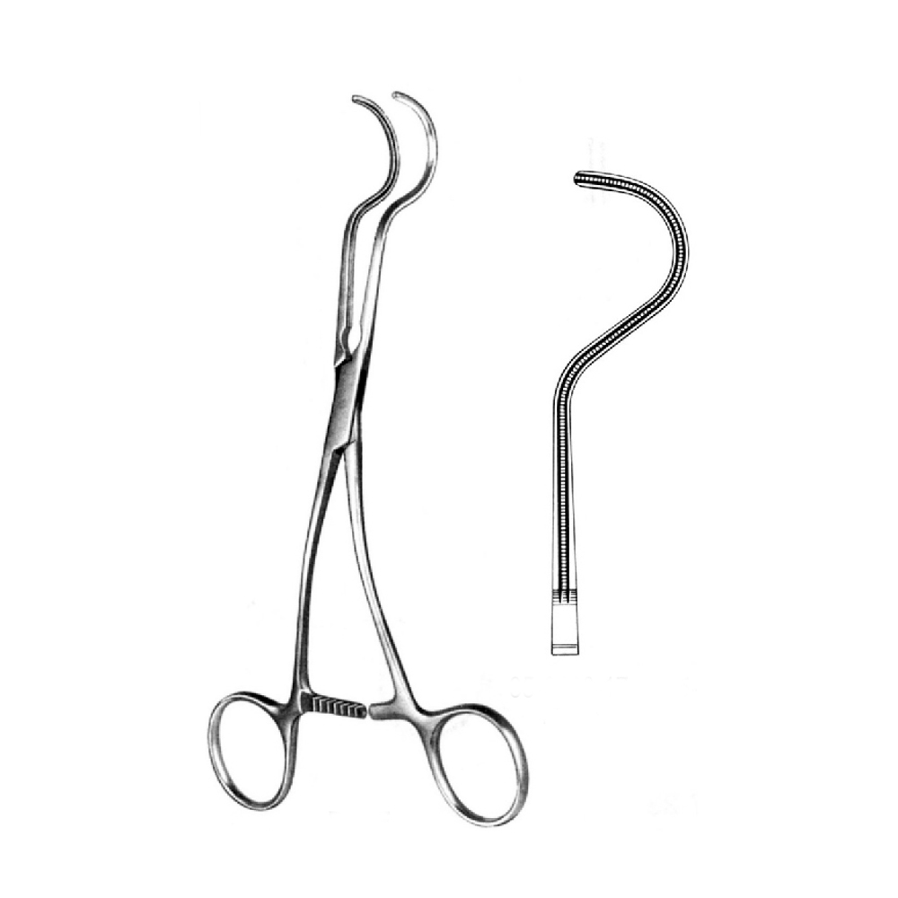 PERIPHERAL VASCULAR DALE CLAMPS  17.0cm