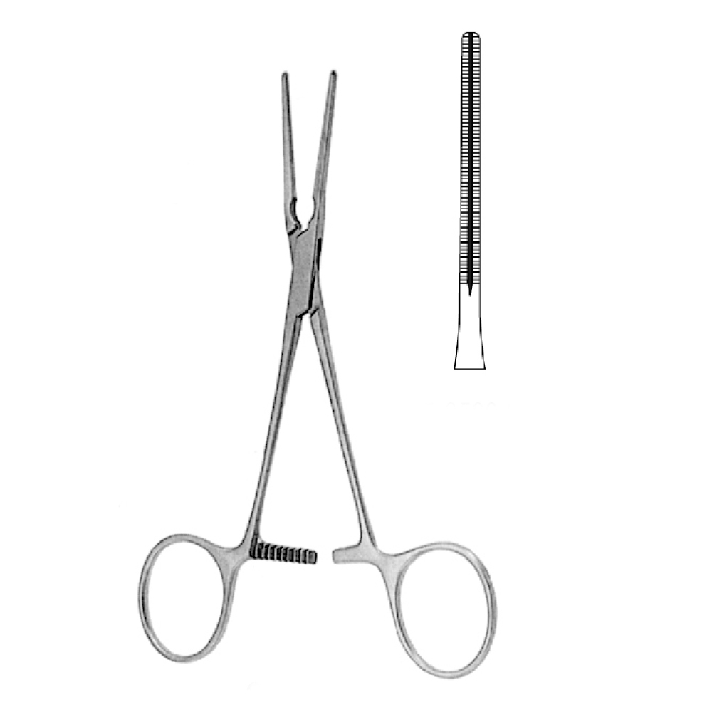 ATRAUMA CARDIOVASCULAR COOLEY FORCEPS STR  14.0cm