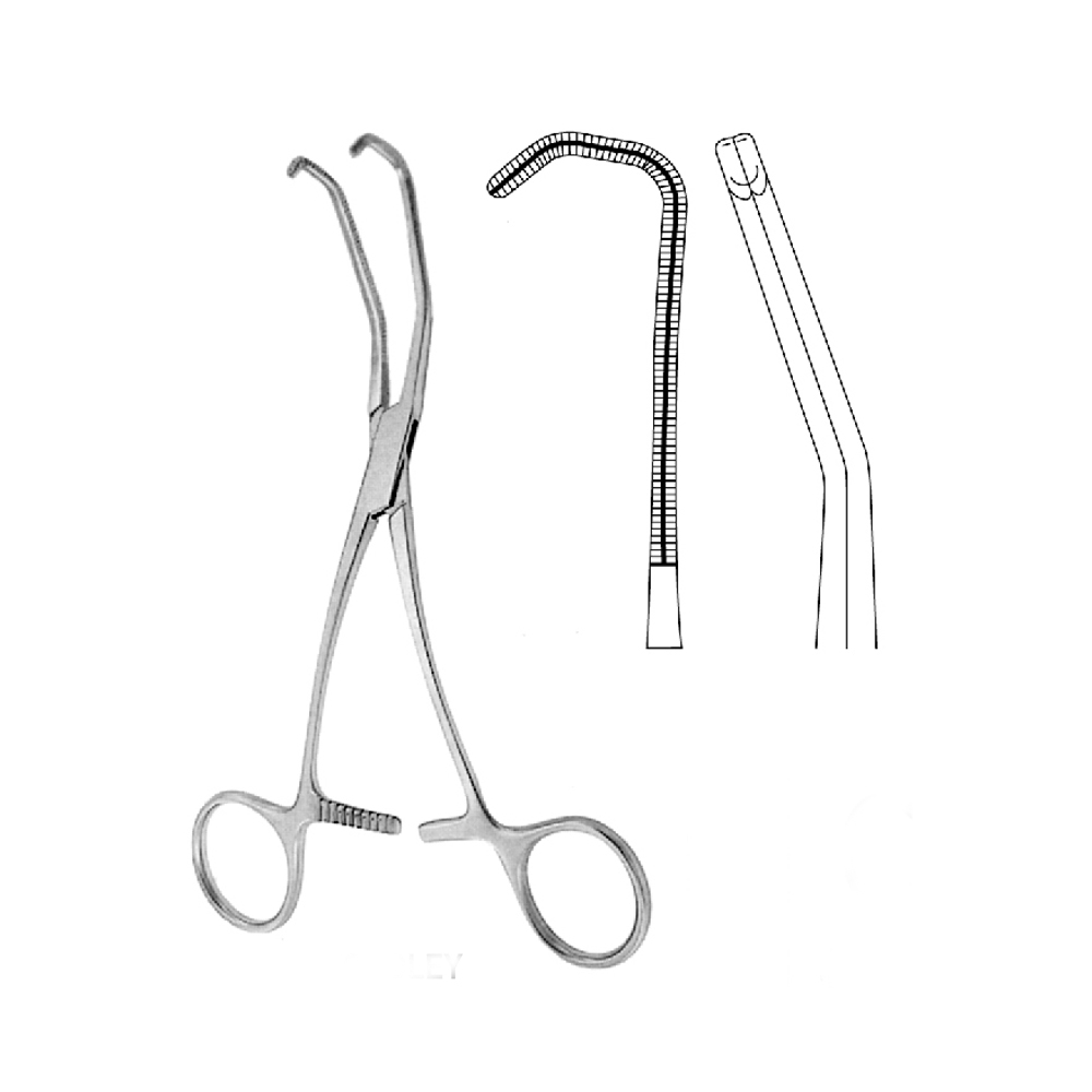 ATRAUMA CARDIOVASCULAR COOLEY FORCEPS  17.0cm