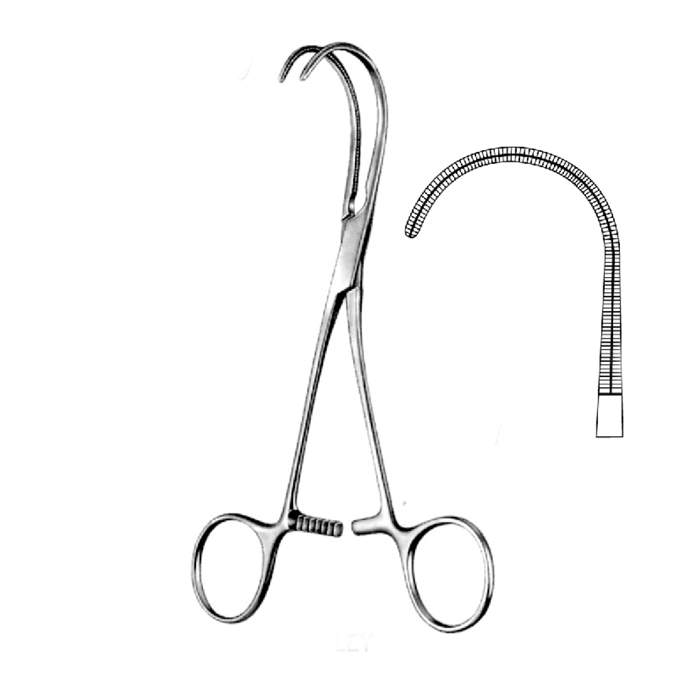 ATRAUMA CARDIOVASCULAR COOLEY FORCEPS  16.0cm