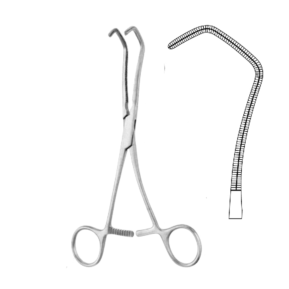 ATRAUMA CARDIOVASCULAR COOLEY-DERRA FORCEPS  18.0cm