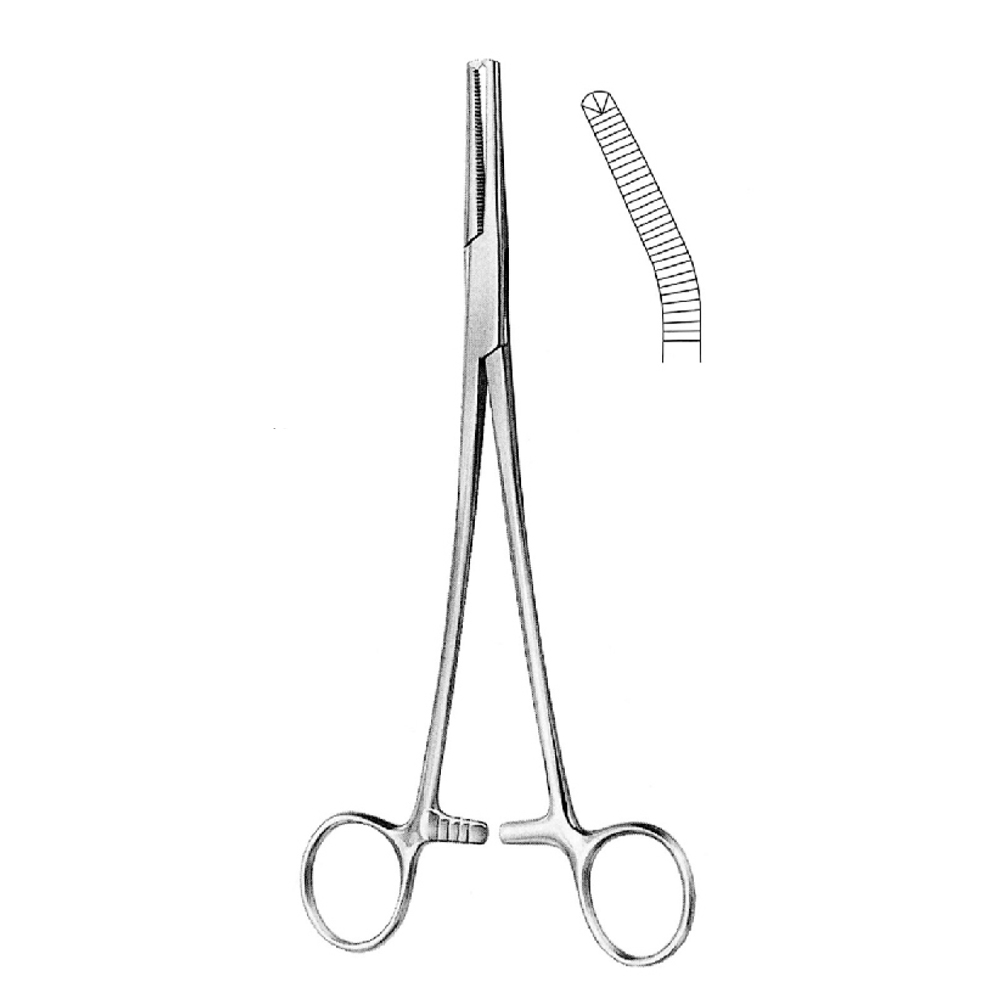 HYSTERECTOMY FORCEPS  CVD   21.0cm