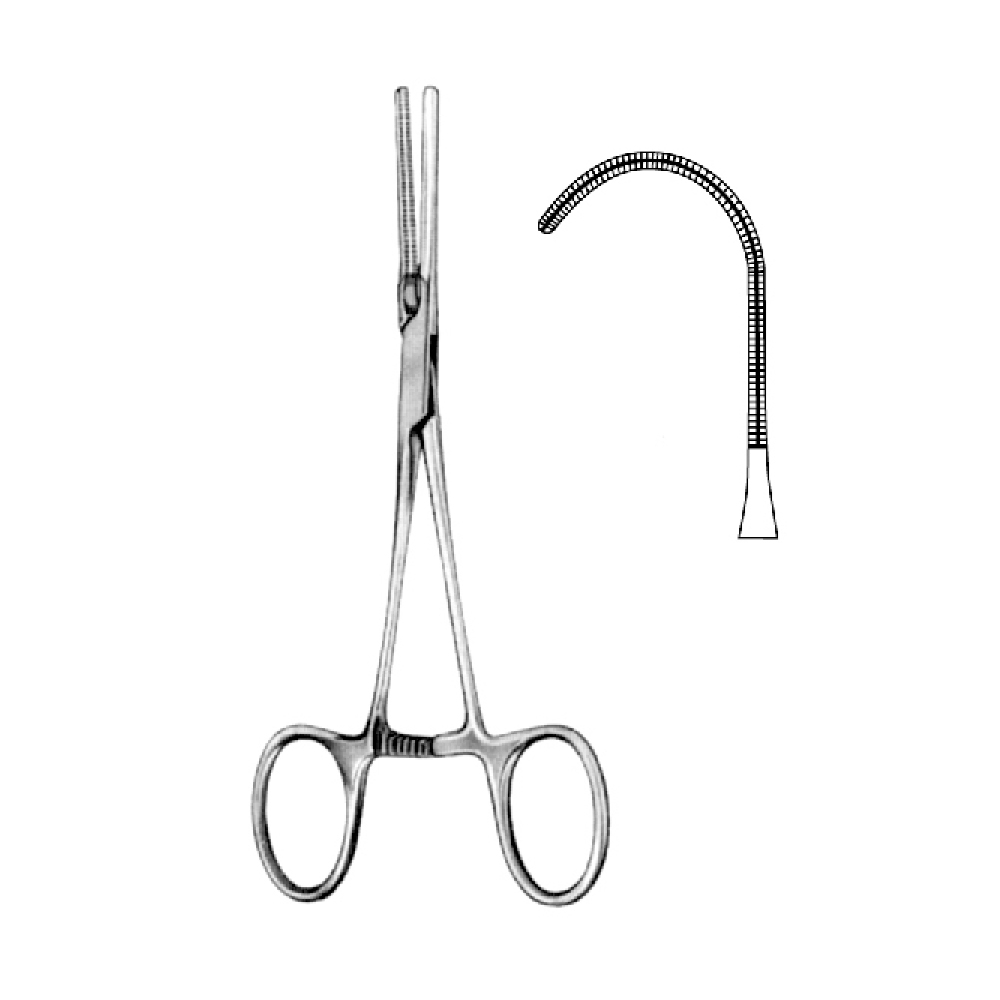 NEONATAL AND PEDIATRIC CLAMPS  14.5cm  Fig.8