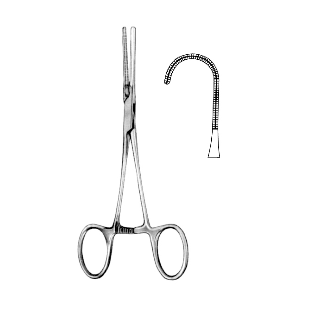 NEONATAL AND PEDIATRIC CLAMPS  13.5cm  Fig.9