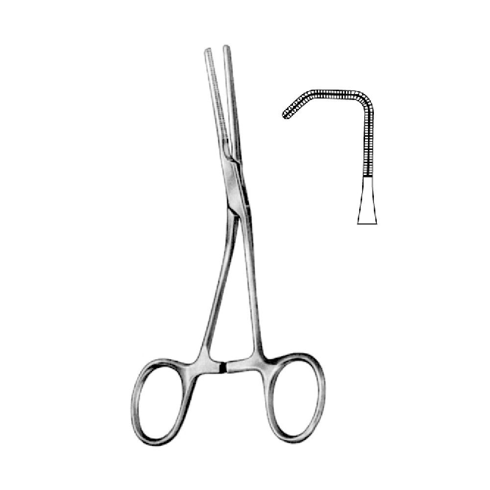 NEONATAL AND PEDIATRIC CLAMPS  13.5cm  Fig.6