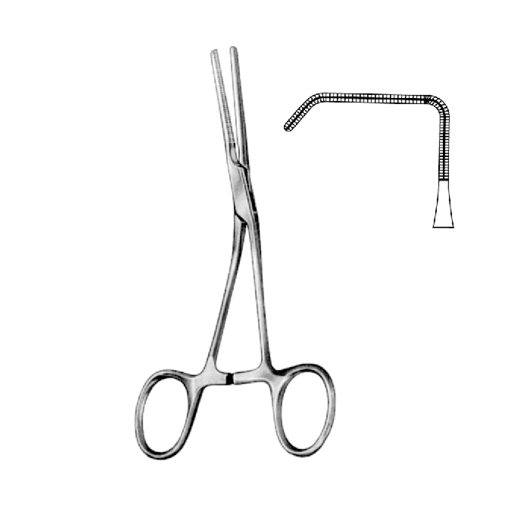 NEONATAL AND PEDIATRIC CLAMPS  13.5cm  Fig.7