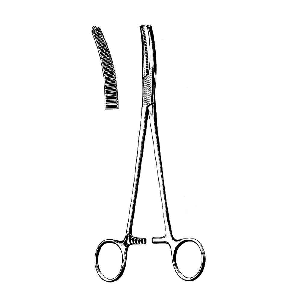 HYSTERECTOMY FORCEPS  WERTHEIM  22.0cm