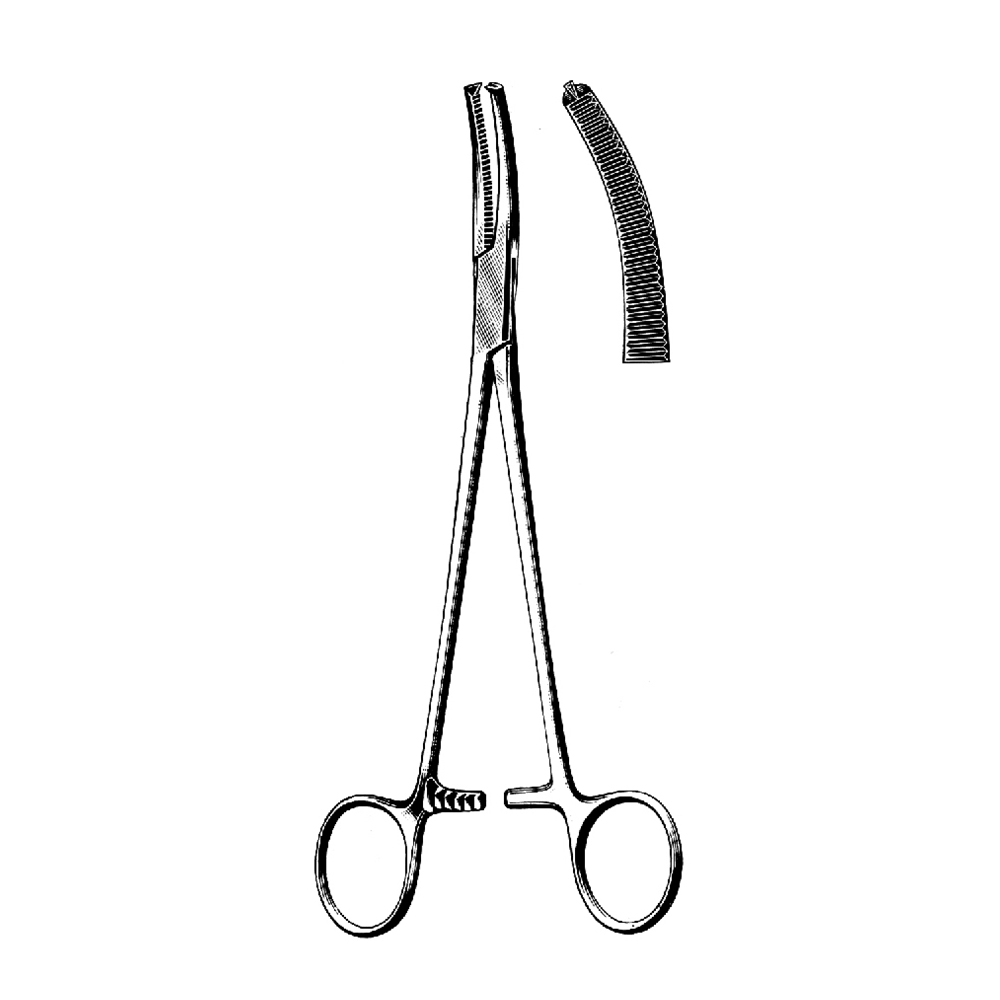 HYSTERECTOMY FORCEPS  WERTHEIM  23.0cm