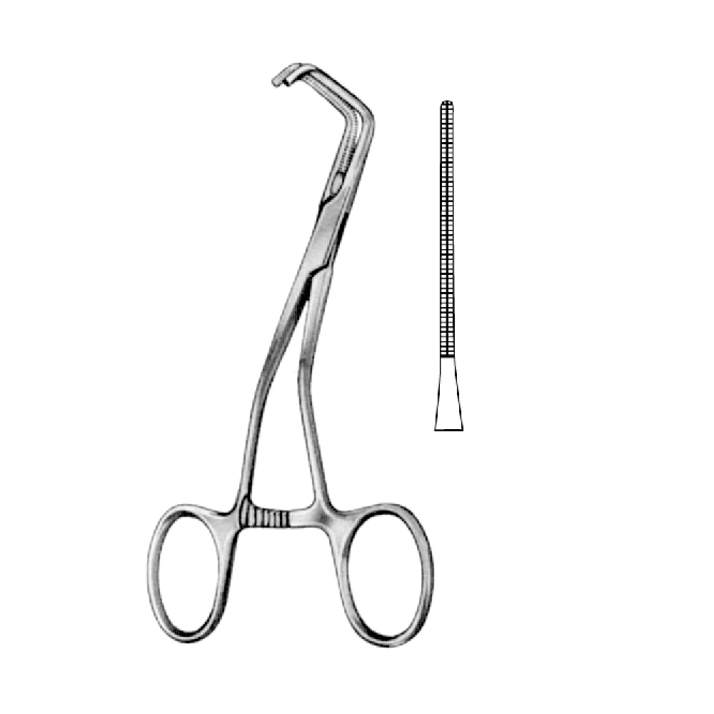 NEONATAL AND PEDIATRIC CLAMPS  14.5cm  Fig.1