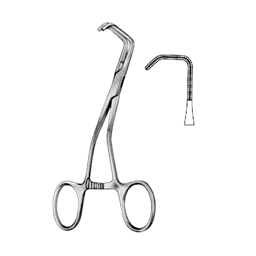 NEONATAL AND PEDIATRIC CLAMPS  13.5cm  Fig.6