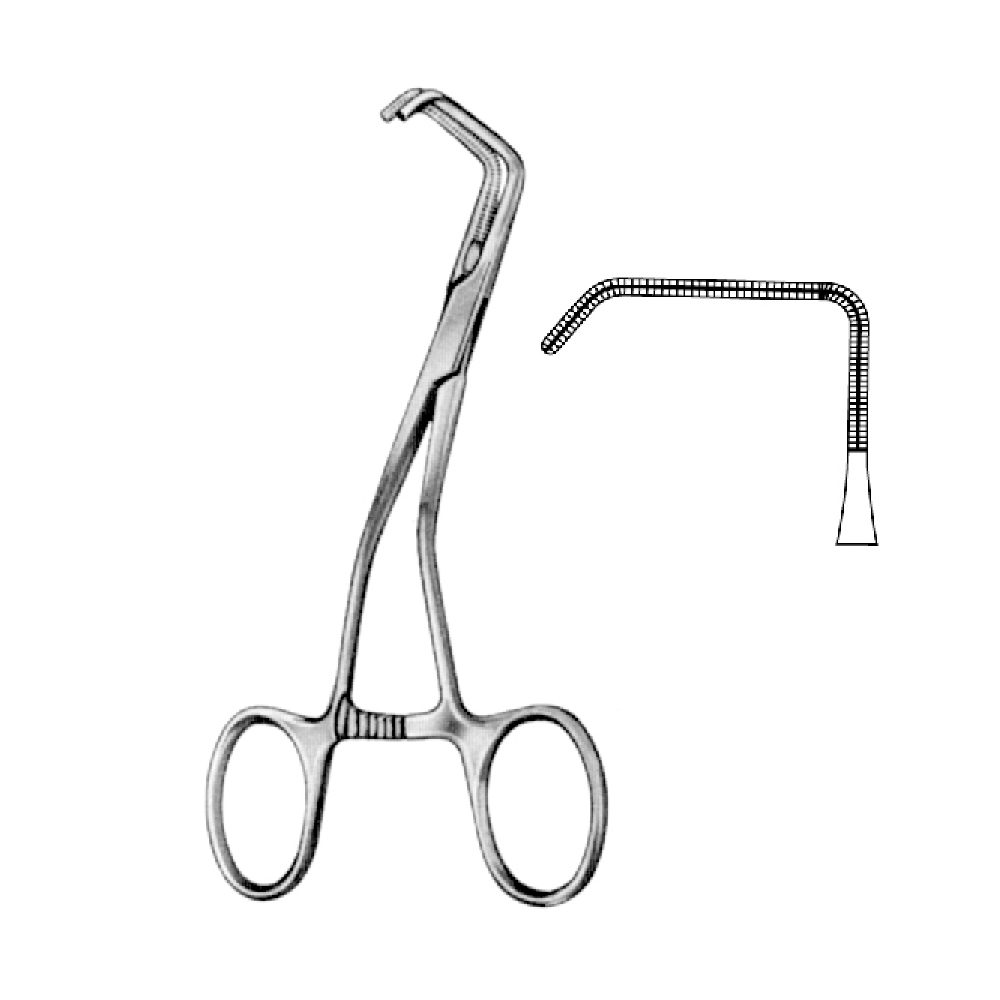 NEONATAL AND PEDIATRIC CLAMPS  13.5cm  Fig.7