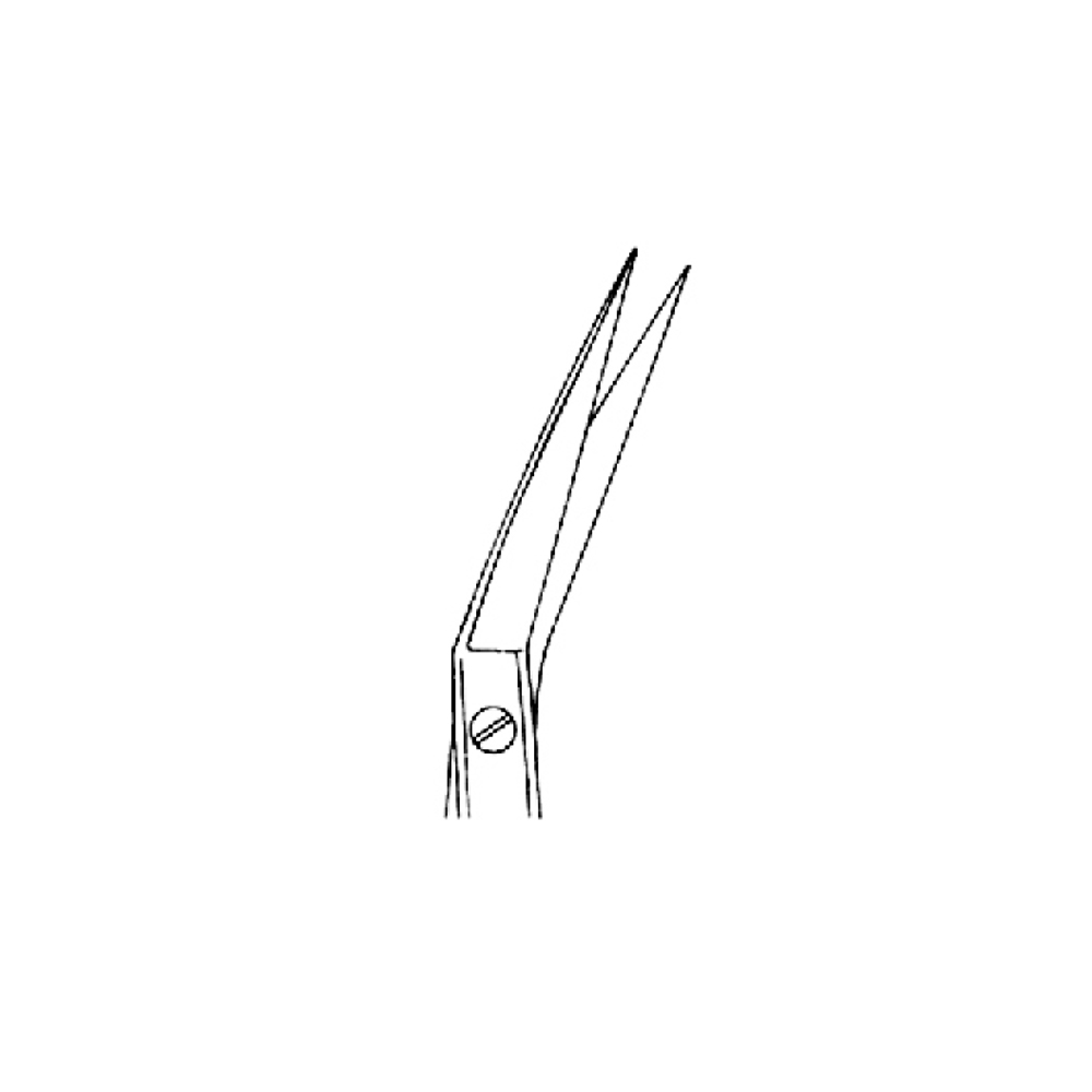 Fine Operating Scissors IRIS Angled 11.5cm