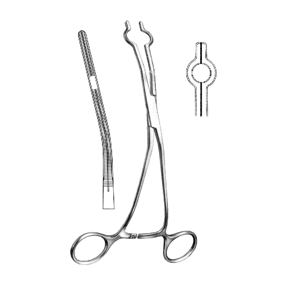 ATRAUMA CARDIOVASCULAR COOLEY FORCEPS 16.0cm  Fig.24