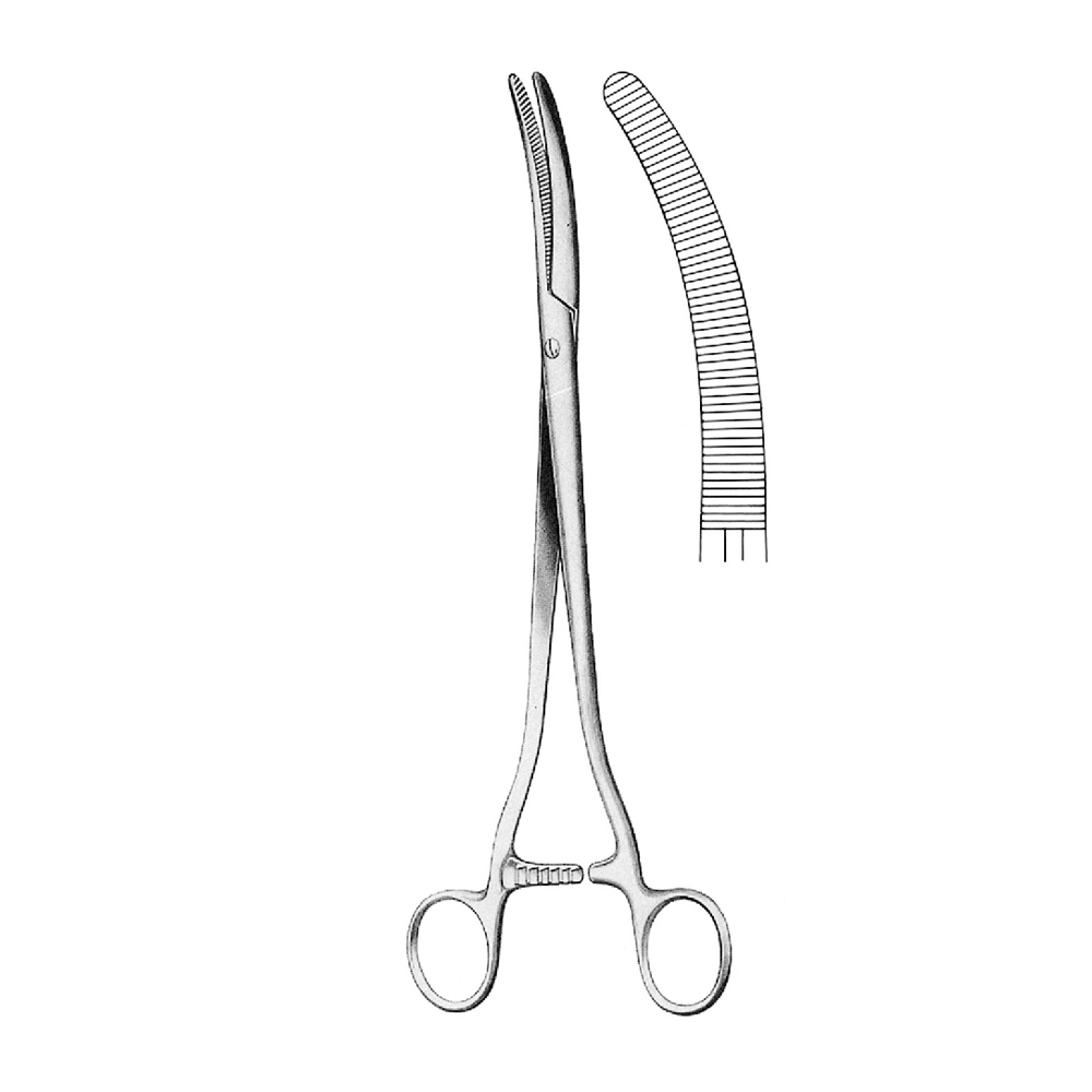 HYSTERECTOMY FORCEPS  FAURE  25.0cm