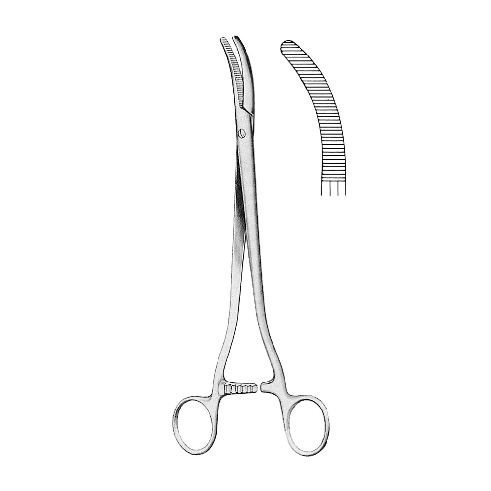 HYSTERECTOMY FORCEPS  SEGOND-LANDAU CVD  24.0cm