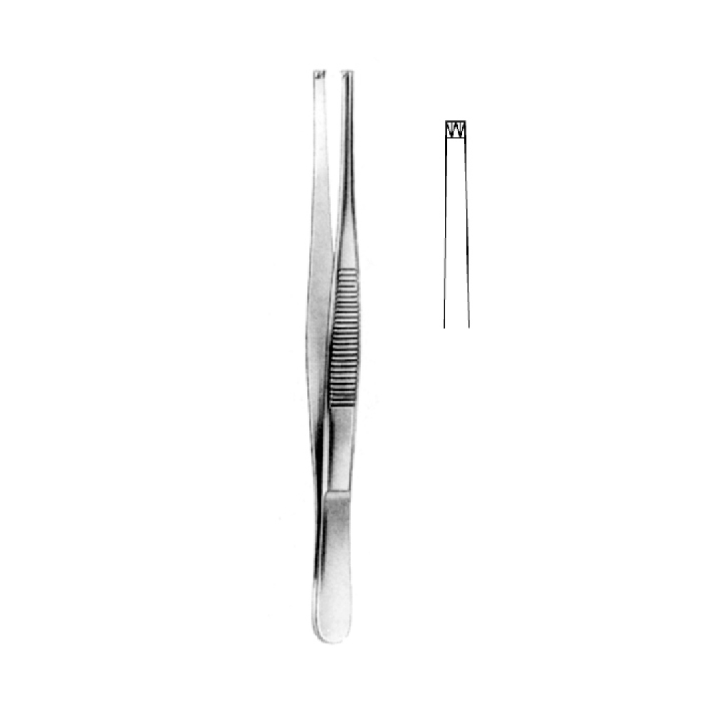 TISSUE FORCEPS STANDARD  11.0cm   TEEHT 2X3