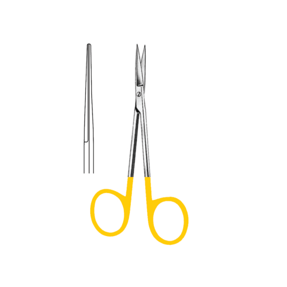 SCISSORS | TC  IRIS  STR  9.0cm