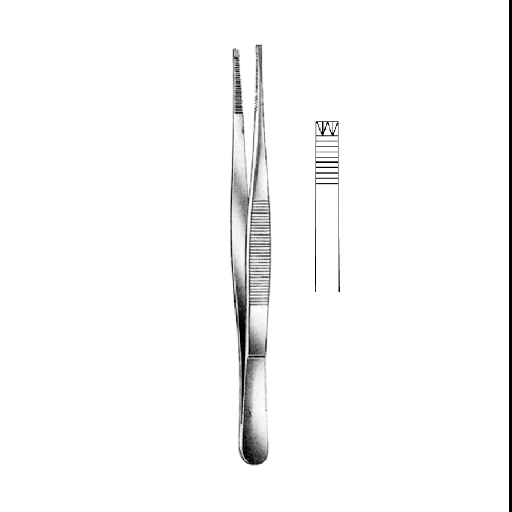 TISSUE FORCEPS ADLERKREUTZ   20.0cm  TEETH 2X3 