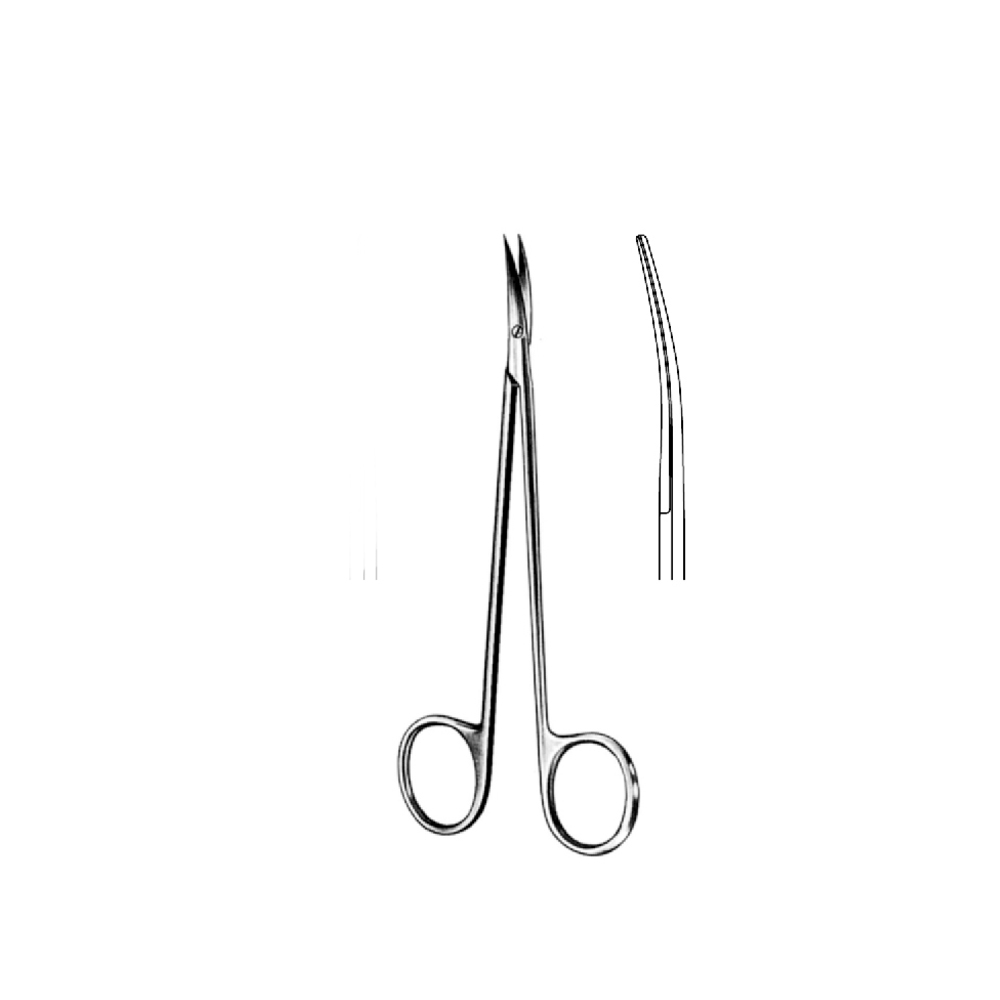 Dissecting Scissors NERVE-PREPARATION CVD 15.0cm