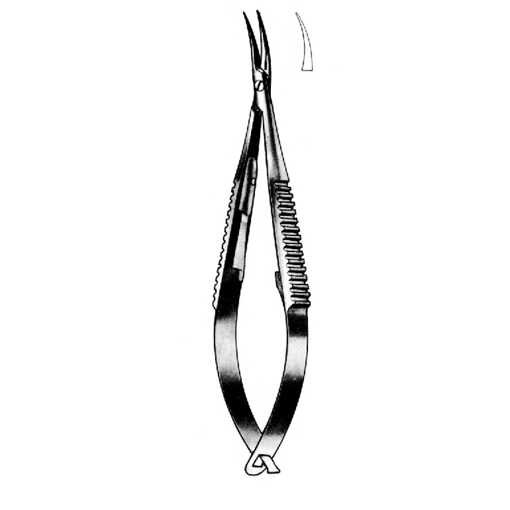 MICRO-NEEDLE HOLDER CASTROVIEJO CVD 9.0cm    WITH LOCK