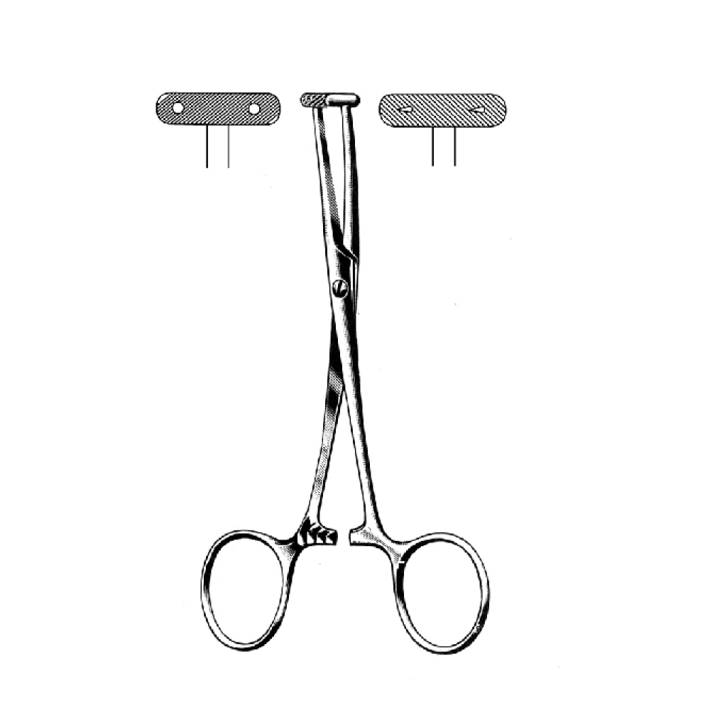 HAEMORRHIDAL CLAMPS MARTEL  14.0cm