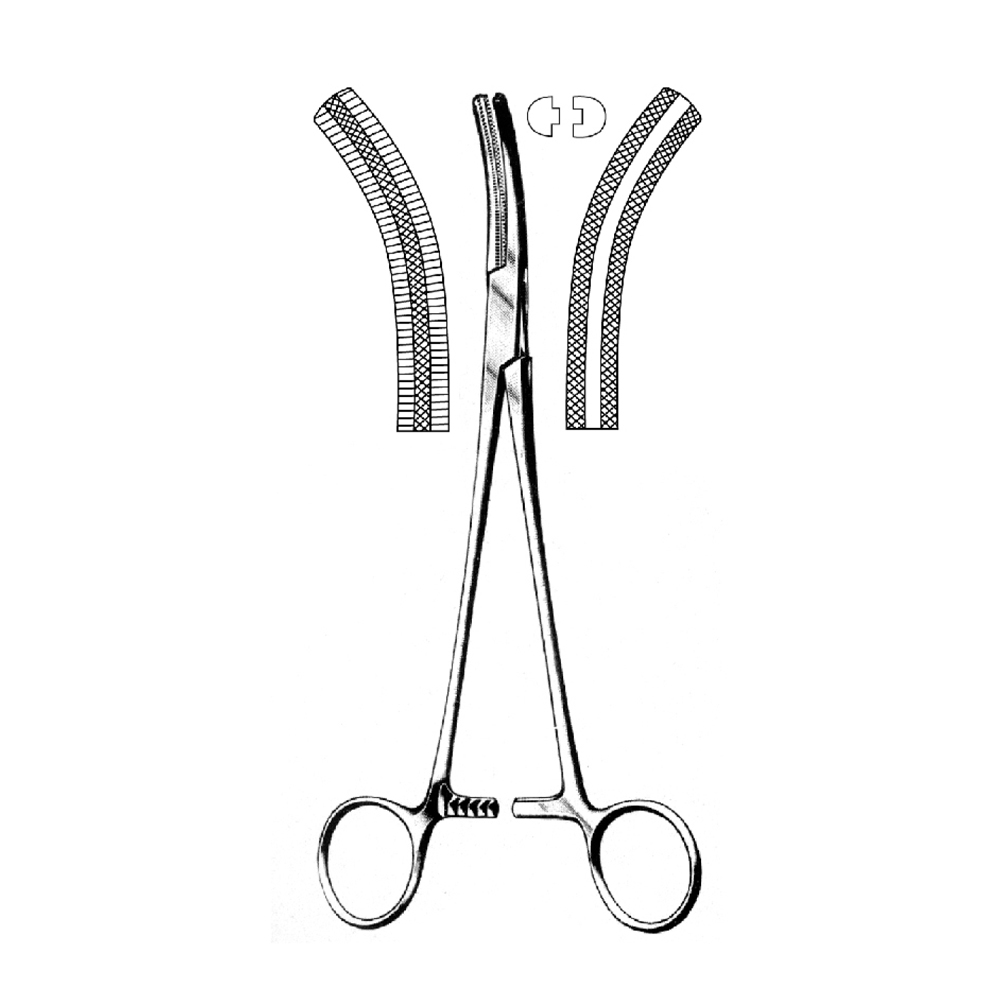 HAEMORRHIDAL CLAMPS BUIE  21.0cm